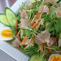 HALYUI's cooksnap of when they made 水菜＆にんじんサラダ.