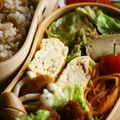 ガメコ's cooksnap of when they made ハム（ベーコン）エッグ　な　たまご焼き.