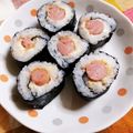 saalalan's cooksnap of when they made 子どもランチ♪ご飯でウインナーまきまき♪.