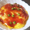 ameうめ's cooksnap of when they made かた焼きそば卵あんかけ.