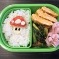 子熊の母's cooksnap of when they made キャラ弁♥️マリオ.