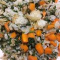 シカの国から’19's cooksnap of when they made ★にんじんの葉っぱチャーハン★.
