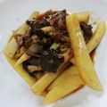 mikechan18's cooksnap of when they made 牛肉とポテトのオイスター炒め.