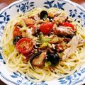 よよっち♪'s cooksnap of when they made やみつき！ブリと小葱のオイルパスタ.