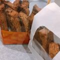 真観子さん's cooksnap of when they made 紅茶香る♪全粒粉おからビスコッティ.