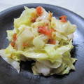 えみんちゅ＊'s cooksnap of when they made 蒸しキャベツの梅かつお和え.
