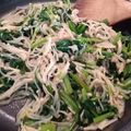 みこひろママ's cooksnap of when they made ☆糖質制限☆ ほうれん草としめじの白滝.