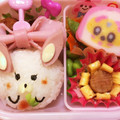 さくらemi's cooksnap of when they made 幼稚園 お弁当 キャラ弁 うさぎ１.