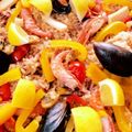 良い石ちゃん's cooksnap of when they made フライパンでスペインの味【魚介パエリア】.