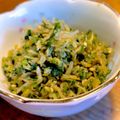 WoodChoco's cooksnap of when they made ☆ご飯のおとも☆セロリっ葉おじゃこ.
