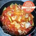 月✳Iris's cooksnap of when they made 旬の季節！春キャベツと鶏モモのトマト煮♪.
