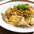 noriko912's cooksnap of when they made 舞茸入り✿納豆とクリームチーズのパスタ✿.