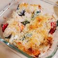 おにんぎょうさん's cooksnap of when they made オーブンで野菜と鶏肉のパン粉焼き.