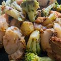 たまゴン♪'s cooksnap of when they made 帆立とブロッコリーのレモンバター炒め.