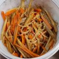 takumiko☆'s cooksnap of when they made ごぼうと白滝の煮物 食物繊維豊富な常備菜.