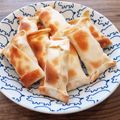 あーこ姐's cooksnap of when they made ハム・チーズ・キャベツの餃子の皮巻き♬.