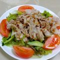 ほか弁ママ's cooksnap of when they made 豚しゃぶサラダ〜玉ねぎドレッシングで〜.