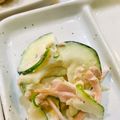 みっちゃん・な's cooksnap of when they made 簡単！ズッキーニのツナマヨサラダ.