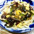 あわ雪りんご's cooksnap of when they made キクラゲとキムチの焼きうどん♪.