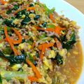 みひみひ。's cooksnap of when they made フライパンで☆たっぷり野菜の卵とじ.