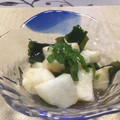 明日の風☆'s cooksnap of when they made 長芋とワカメの酢の物 レモンだししょうゆ.