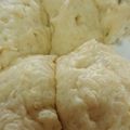 かおるっこら's cooksnap of when they made 材料は３つ‼ホケミで簡単✨餃子 ドッグ.