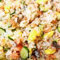 みたろう's cooksnap of when they made 鮭、卵、胡瓜サッパリ混ぜご飯♪お弁当にも.