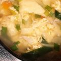 なっ！'s cooksnap of when they made 入れ方で簡単！ふわふわ溶き卵お吸い物コツ.