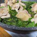 no1642's cooksnap of when they made 鶏肉と小松菜の甘辛炒め.