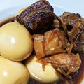 和田ゆうこりん☆'s cooksnap of when they made 究極！豚の角煮と半熟玉子！.