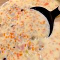 きのこの里味's cooksnap of when they made 【簡単】アサリの水煮缶でクラムチャウダー.