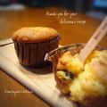 inyako's cooksnap of when they made クリームチーズとクランベリーのマフィン.