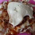 カクヨ's cooksnap of when they made 粉無しで♪キャベツと卵のお好み焼き風.
