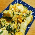 pnkdiamond's cooksnap of when they made ニラ卵葱炒めーはんぺん入りー.