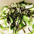 sapnet's cooksnap of when they made ピーラーで簡単！水菜と長芋の和風サラダ.