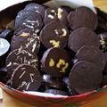LaLaしふぉん's cooksnap of when they made 太白ごま油のココアチョコチップクッキー.