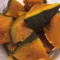 MOKUROU's cooksnap of when they made レンジで簡単！かぼちゃの煮物.