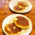 おもち丸♡'s cooksnap of when they made ヨーグルトで分厚いパンケーキ.