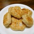 kokemomo60's cooksnap of when they made 信州風おやき★切り干し大根おやき.
