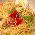 1035's cooksnap of when they made アンドリューの冷製パスタ.