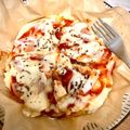 yumiqlo's cooksnap of when they made フライパンで手作りピザ.