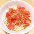 ステルトミチル's cooksnap of when they made ゴマが美味しいトマト素麺.
