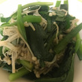 みりん調味料's cooksnap of when they made ニラとエノキのさっと煮（煮びたし）☆.