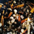 みよ～'s cooksnap of when they made ひじきの煮物✿大豆・人参・油揚げを入れて.
