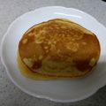 のはら先生's cooksnap of when they made 小麦粉でふかふかパンケーキの作り方！.