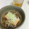 たしょう's cooksnap of when they made 【簡単めんつゆ】居酒屋っぽい肉豆腐.