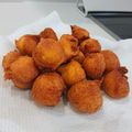 ｹｹﾁｬﾝ's cooksnap of when they made 超簡単サーターアンダギー.