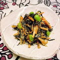 はるじょんママ's cooksnap of when they made 【簡単副菜】ひじきと枝豆の和風サラダ.