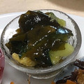 ♪まーたん♪'s cooksnap of when they made たたききゅうりとワカメの梅肉和え.