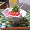 ダイナマイト漆黒's cooksnap of when they made 超簡単おつまみ！蒲鉾と明太子の胡麻油和え.